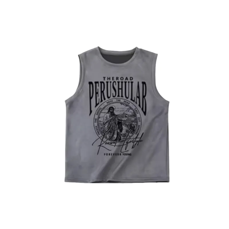 Fashion Sports Faux Suede Vest-10