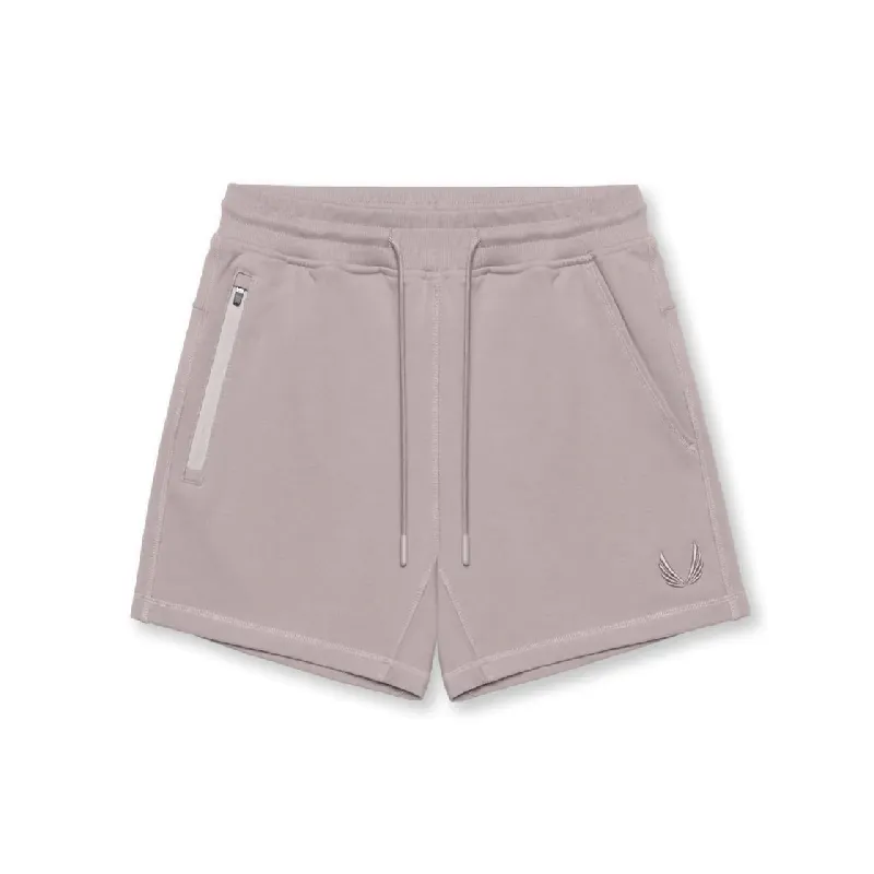 Casual Plain Cotton Blended Fabric Sports Shorts-2