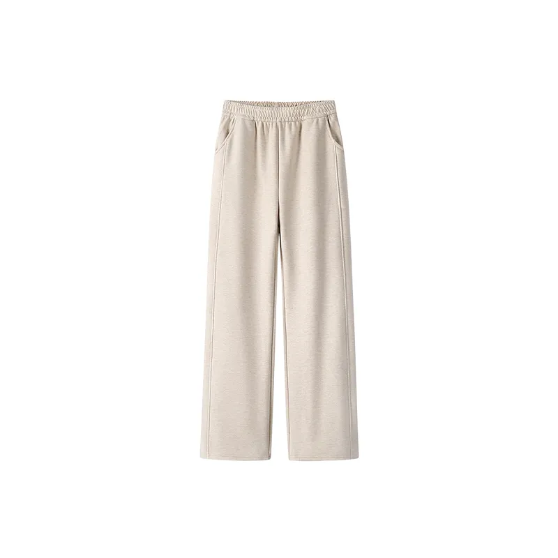Fashionable Sporty Polyester Casual Pants Women-0