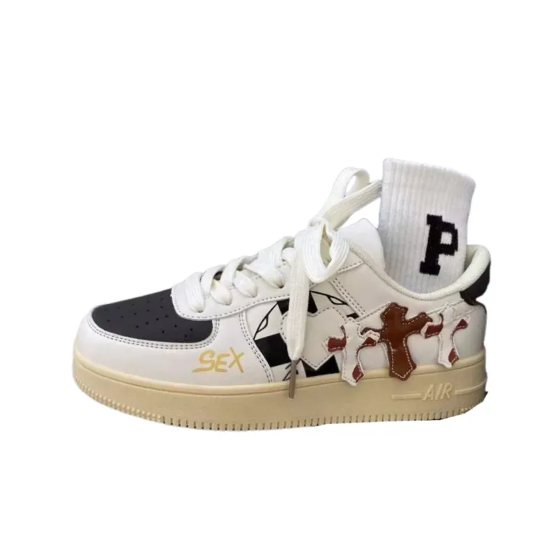 Casual Sporty Stylish Skateboarding Shoes-0