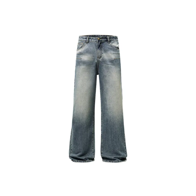 Simple Loose Jeans-0