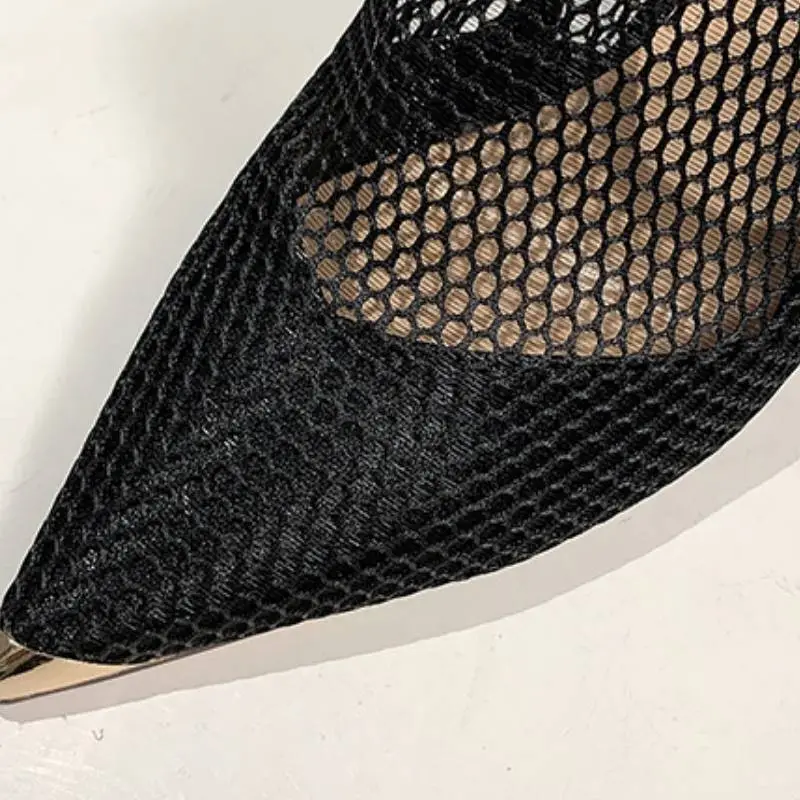 Fashionable Hollow Out Slide Sandals-3