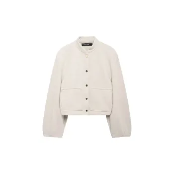 Fashionable Plain Jacket Women