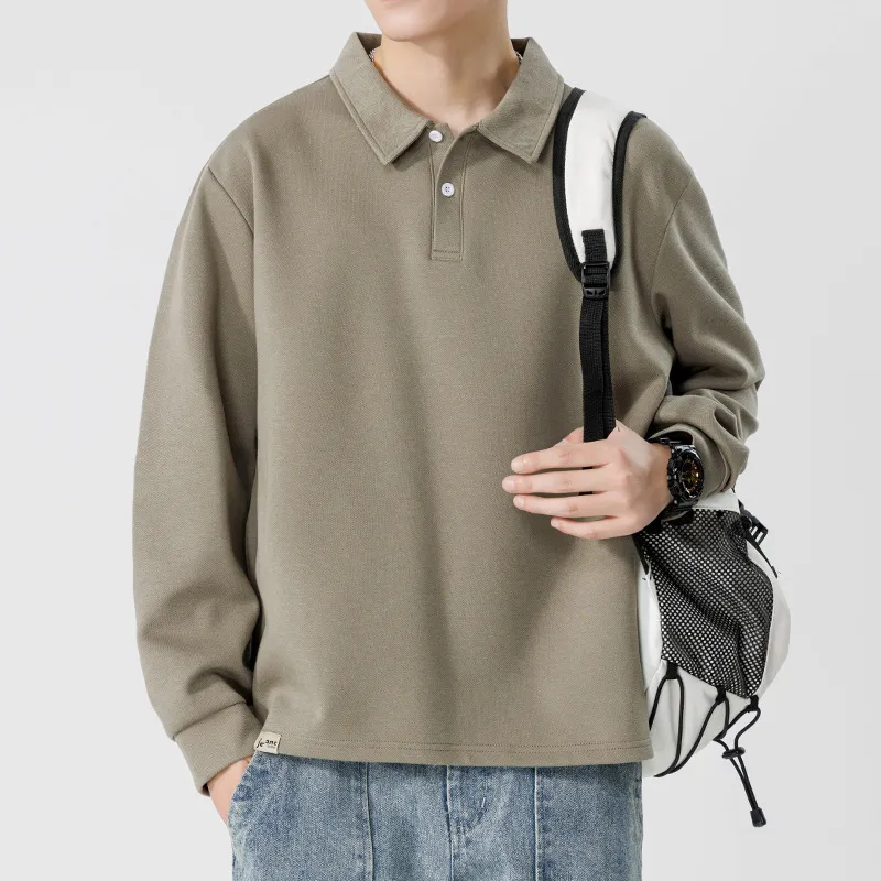 Casual Loose Pique Polo-8