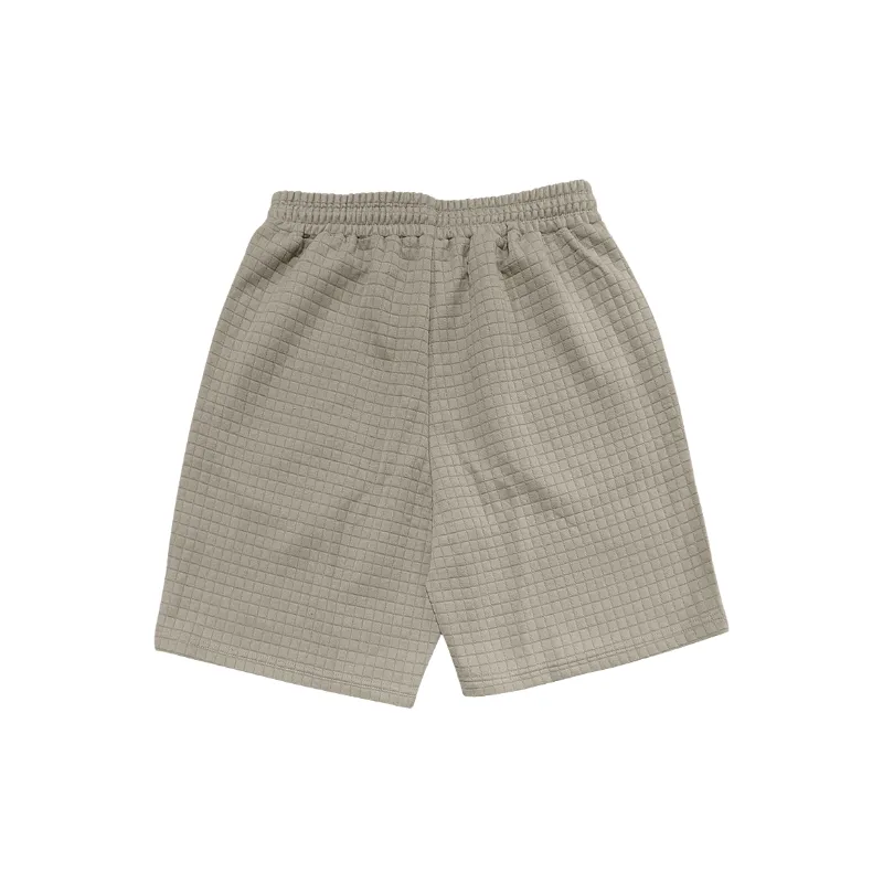 Basics Loose Polyester Casual Shorts Unisex-1