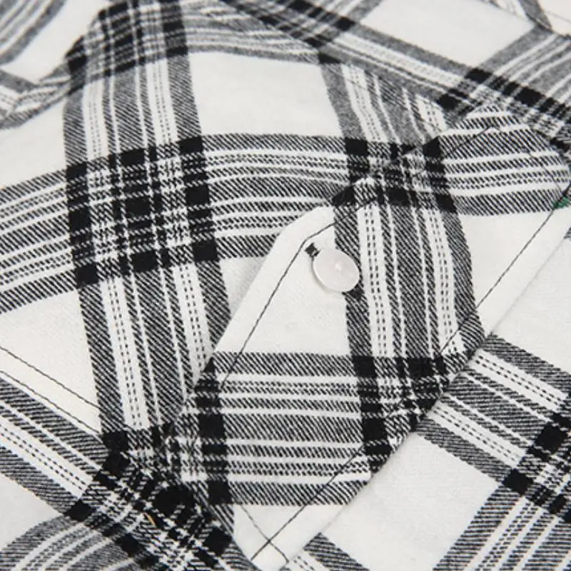Fashionable Simple Cotton Blended Fabric Shirt-7