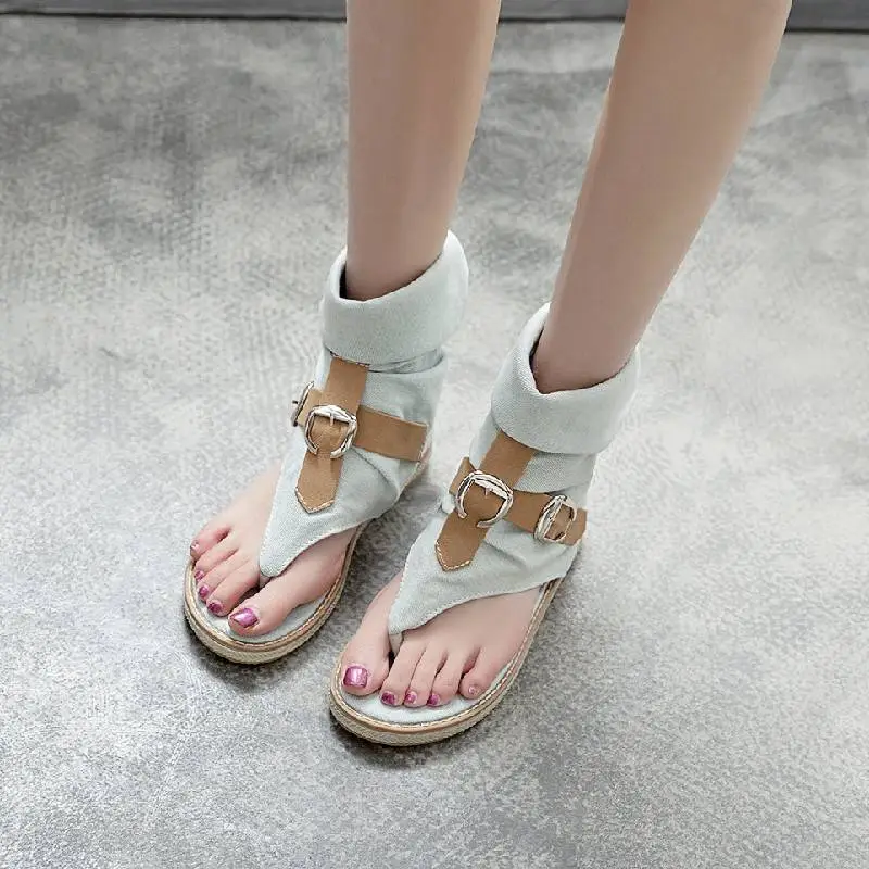 Casual Plain Beach Sandals-2