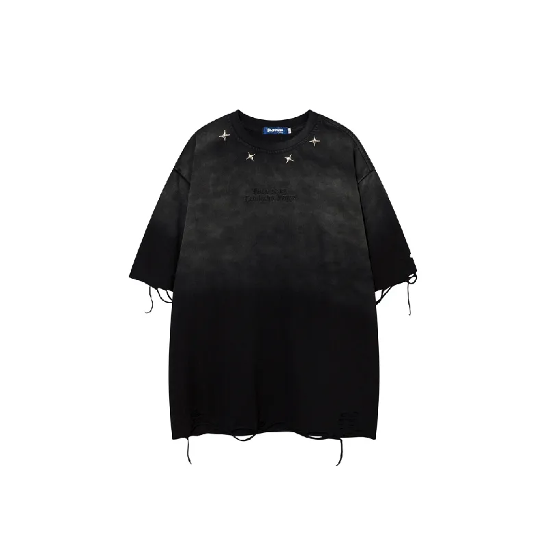 Retro Washed Cotton T Shirt Unisex-4