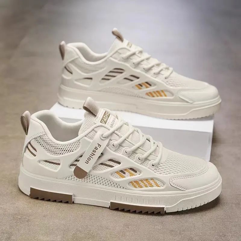 Trendy Breathable Skateboarding Shoes-3