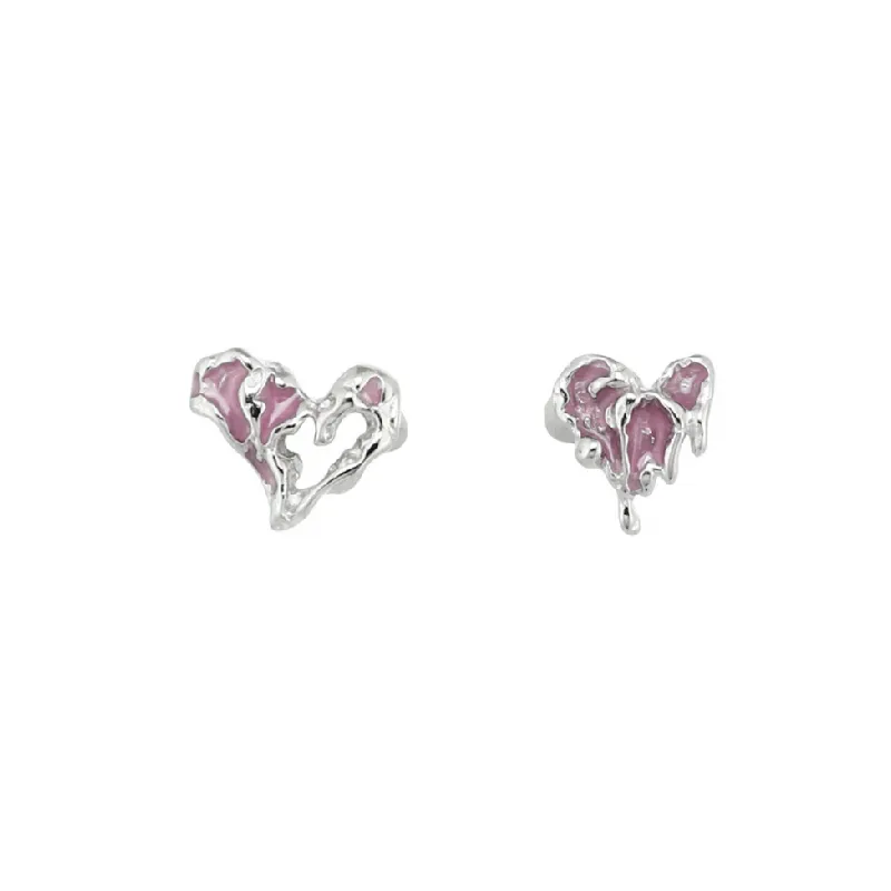 Cool Heart Ear Stud