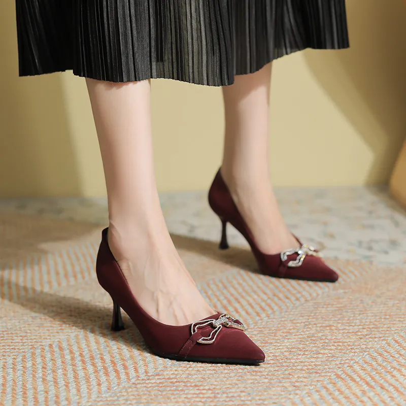 Elegant Bow High Heels-4