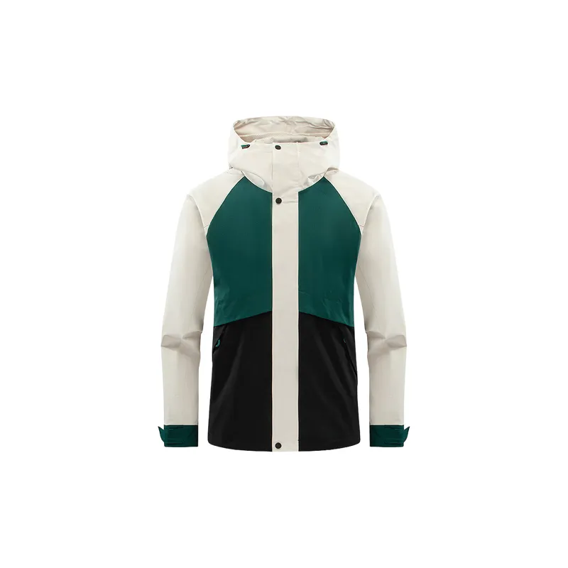 Fashionable Simple Blended Synthetic Fabrics Outdoor Jacket-5