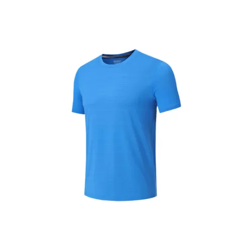 Casual Plain Blended Synthetic Fabrics T Shirt