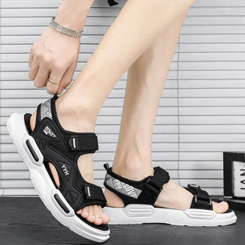 Casual Plain Beach Sandals-2