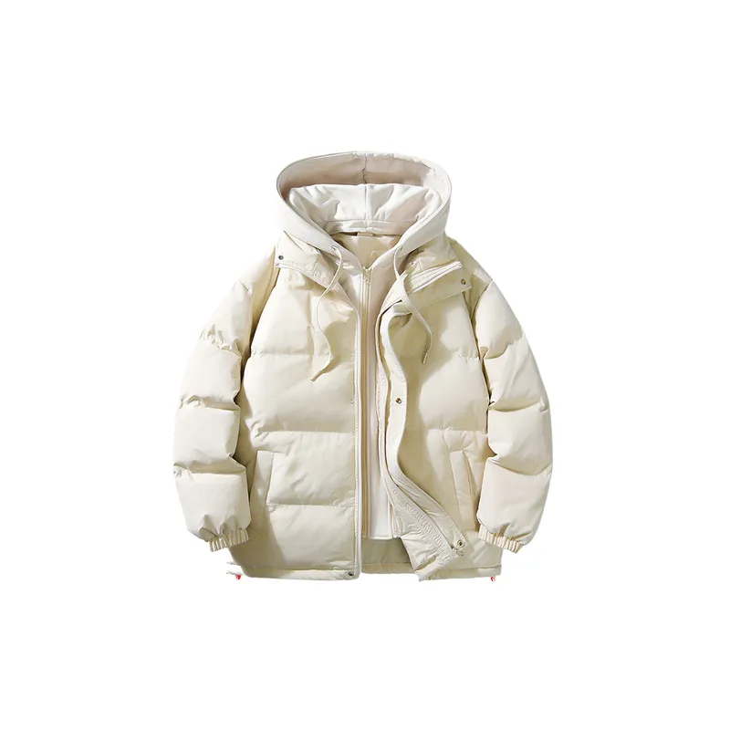 Retro Loose Blended Synthetic Fabrics Quilted Jacket-0