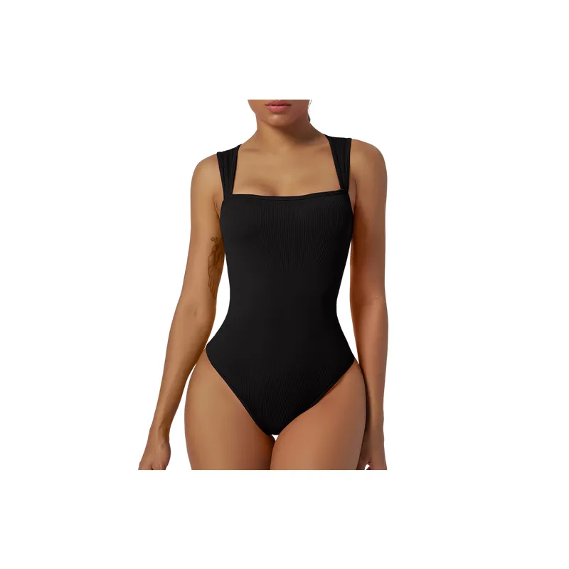 Glamorous Sporty Spandex Bodysuit Women-0