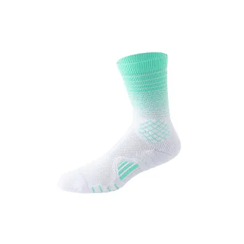 Trendy Sports Polyester Mid Calf Sock