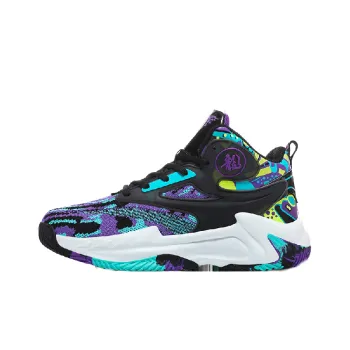 Breathable Height raising High top Sports Graffiti Trendy Shoes