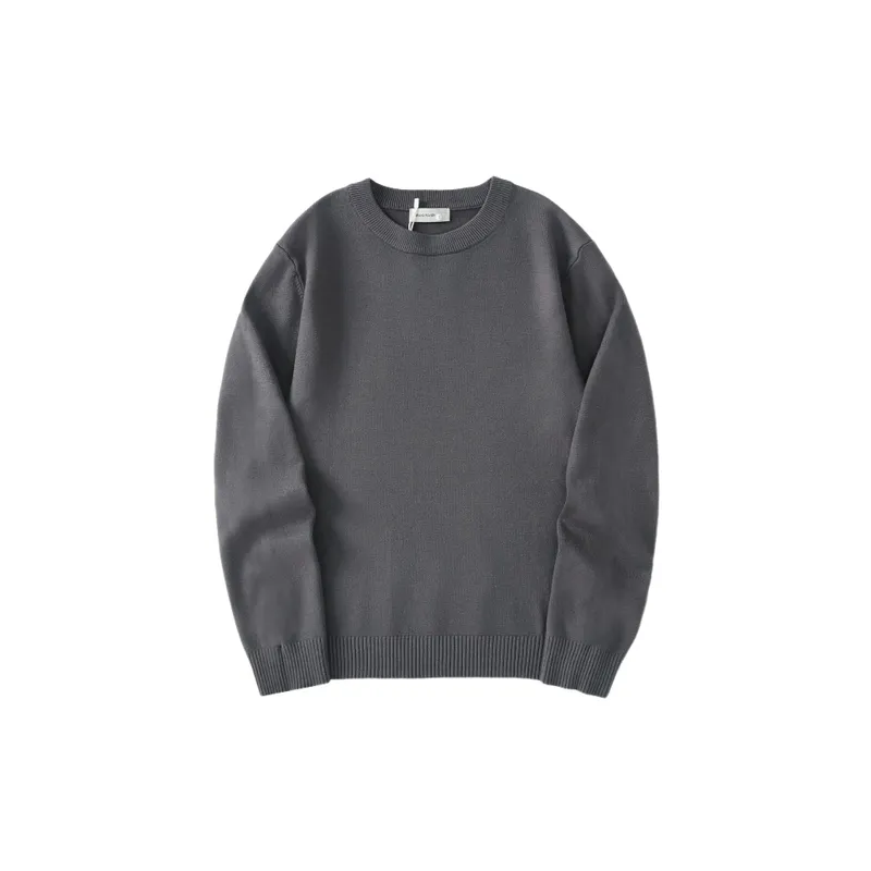 Plain Warming Blended Synthetic Fabrics Sweater-5