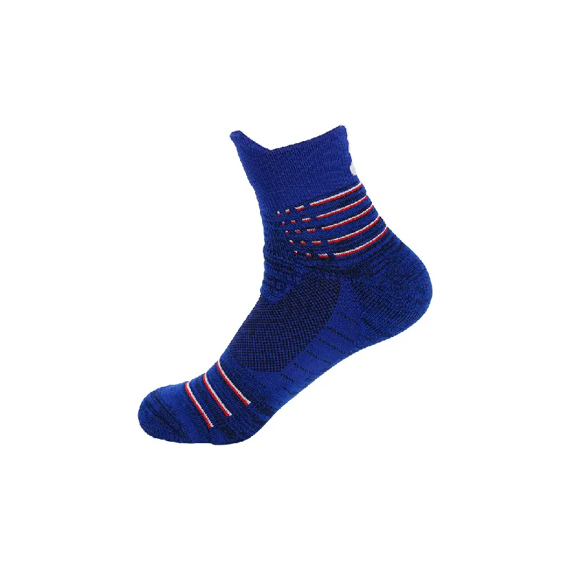 Sporty Funky 100% Cotton Mid Calf Sock-3