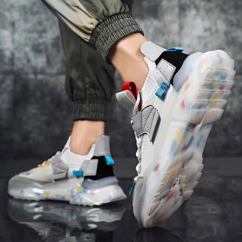 Fashionable Breathable Chunky Sneakers-5