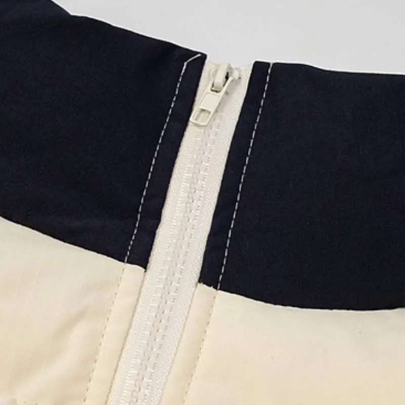 Fashionable Simple Quilted Jacket-5