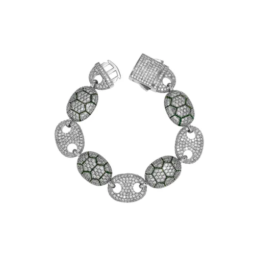 Coffee Bean Shaped Zircon Bracelet