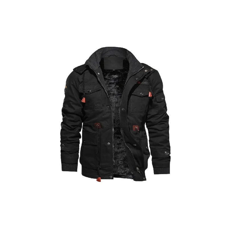 Washed Loose Cotton Jacket-0