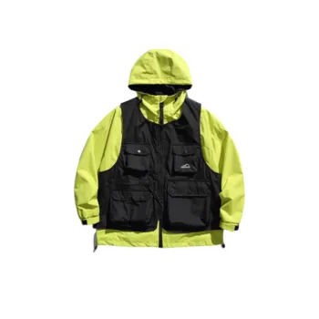 Two piece Casual Hooded Jacket