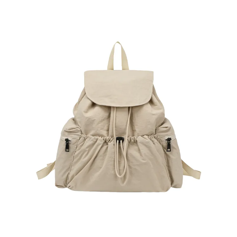 Casual Plicated Backpack-9