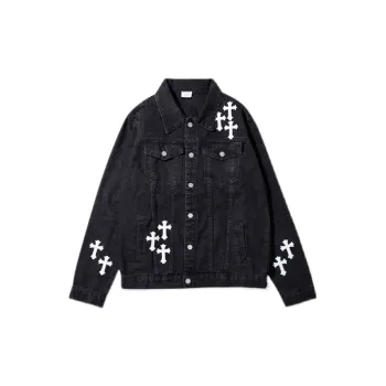 Retro Embroidery Denim Jacket