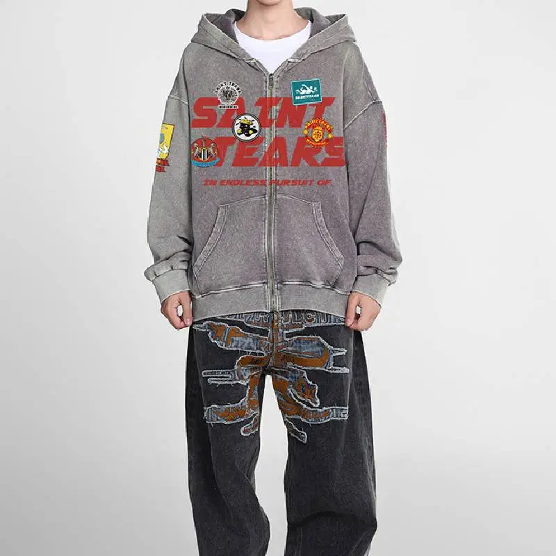 Fashionable Washed Sweatshirt-6