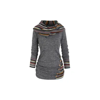 Basics Striped Polyester Knitwear Women