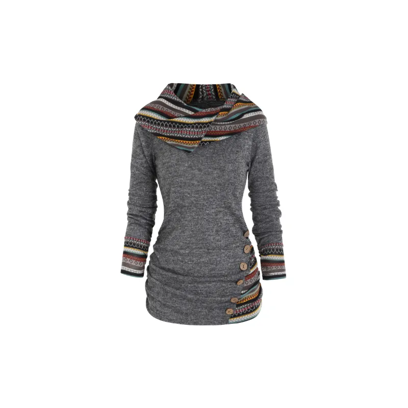 Basics Striped Polyester Knitwear Women-6