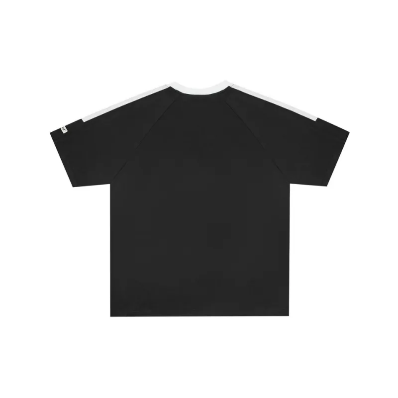 Casual Letter 100% Cotton T Shirt-5