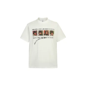 Hip Hop Print 100% Cotton T Shirt