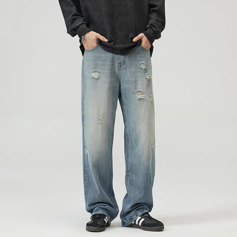 Fashion Washed Jeans-2