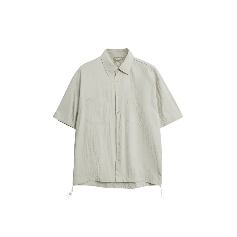 Simple Plain Viscose Shirt-6