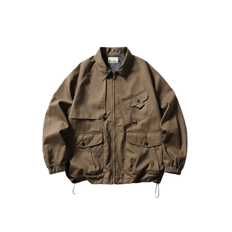Simple Washed Jacket-0