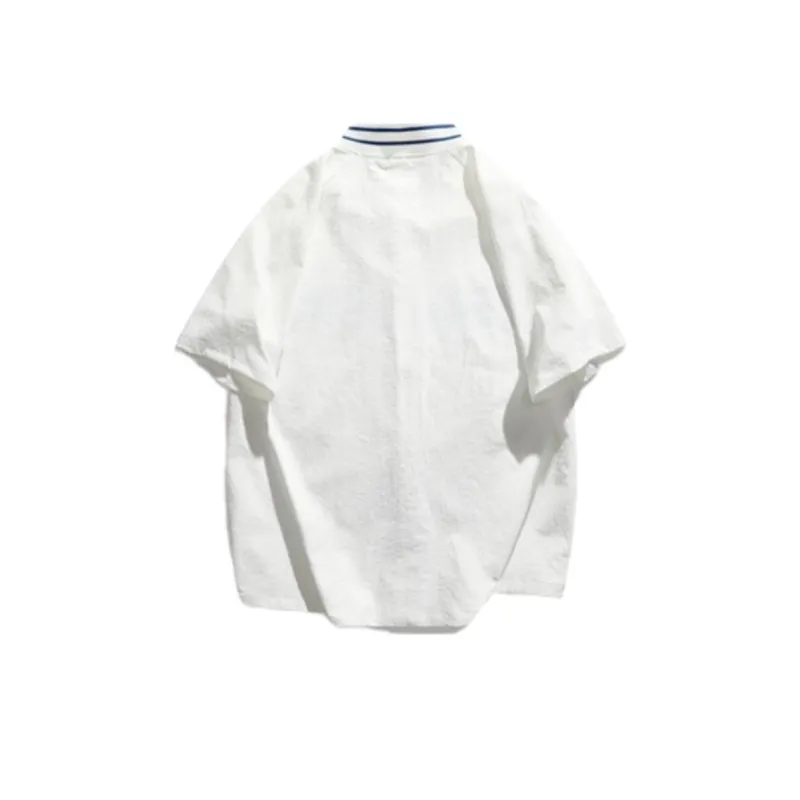 Loose Versatile Collar Shirt Jacket-1