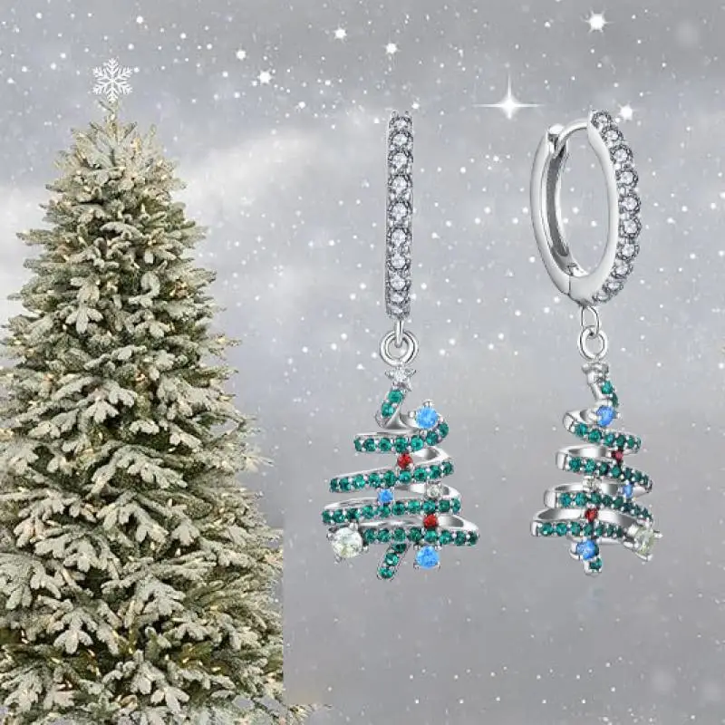 Glamorous Christmas Earring-3