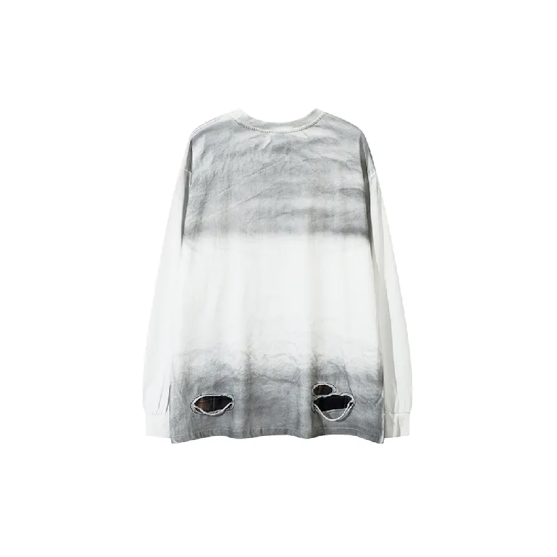 Street Ripped Cotton T Shirt-1