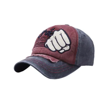 Washed Retro Peaked Cap