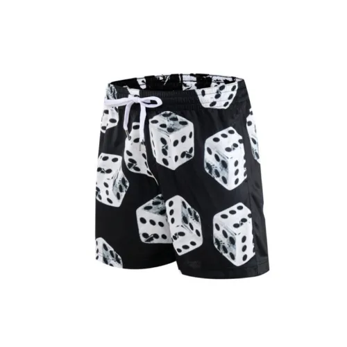 Trendy Leopard Print Sports Shorts