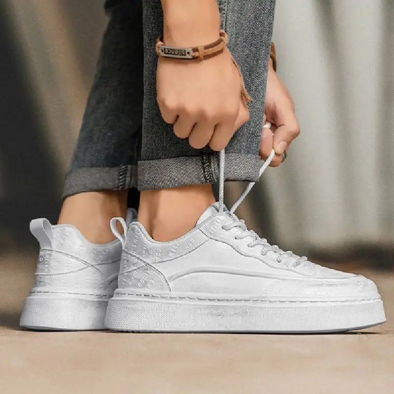 Retro Distress Stylish Skateboarding Shoes-7