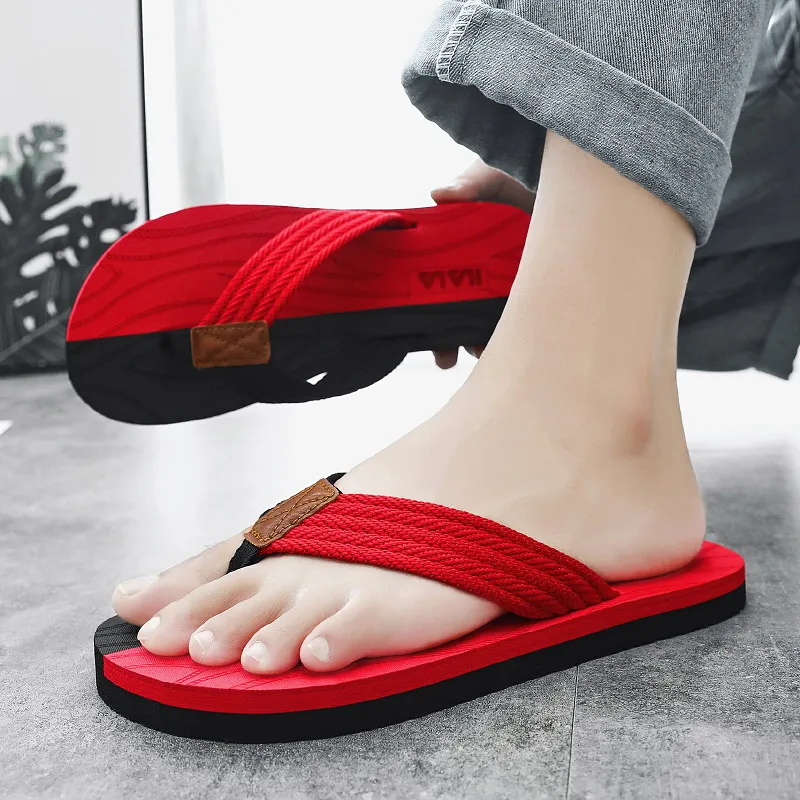 Casual Simple Flip Flops-6