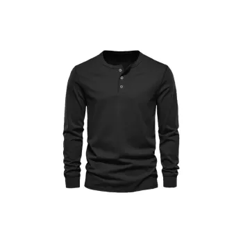 Casual Simple Bird's Eye Fabric T Shirt