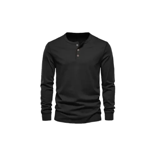 Casual Simple Bird's Eye Fabric T Shirt