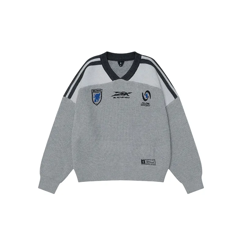Loose Simple Sweatshirt-0