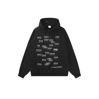 HELIPORT Apron Question mark HoodieLoose Personality Loose Jacket